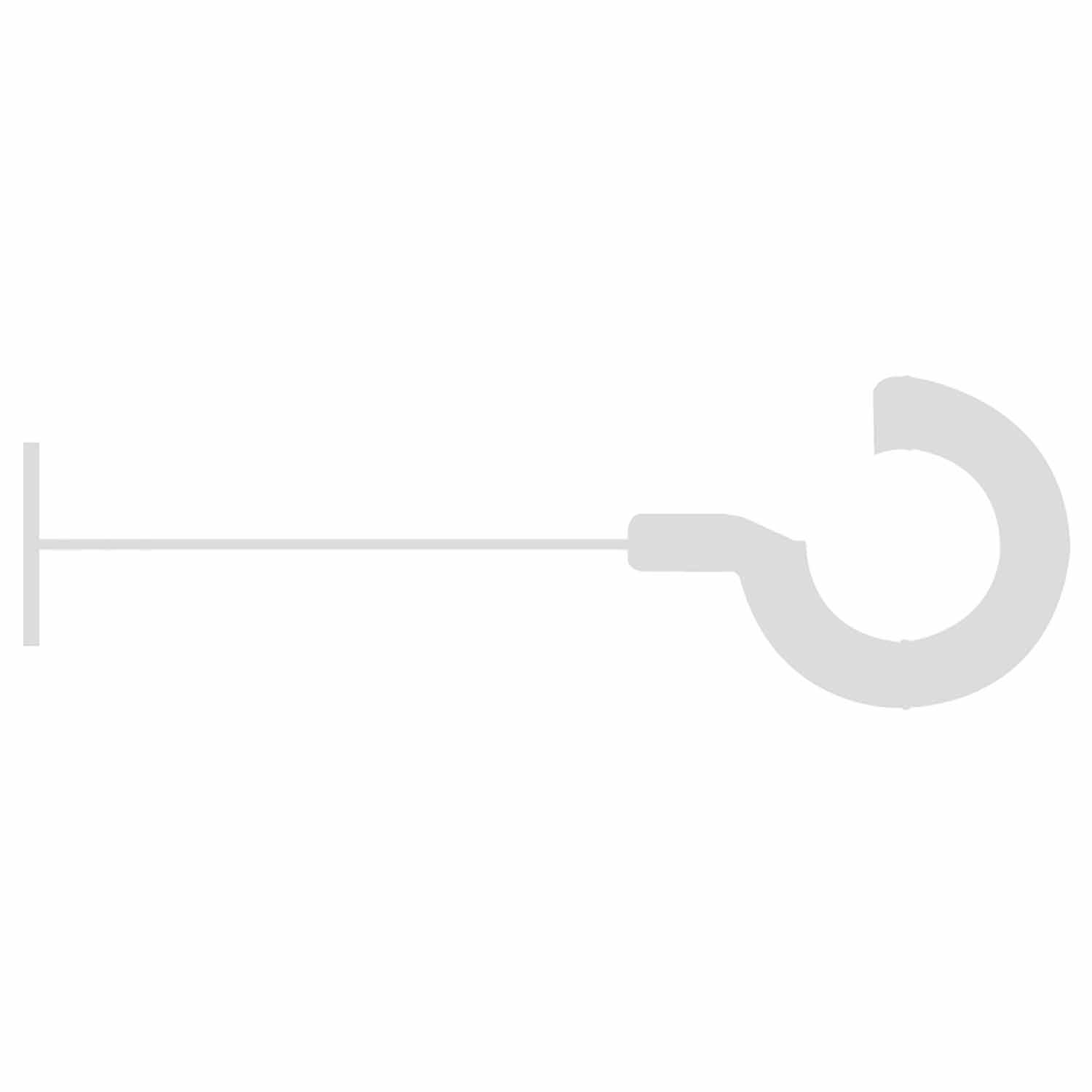 1" J-Hook Standard Fasteners - TAGS-43600